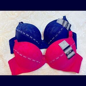 Sylvia push up underwire Padded Fashion Bra 34C